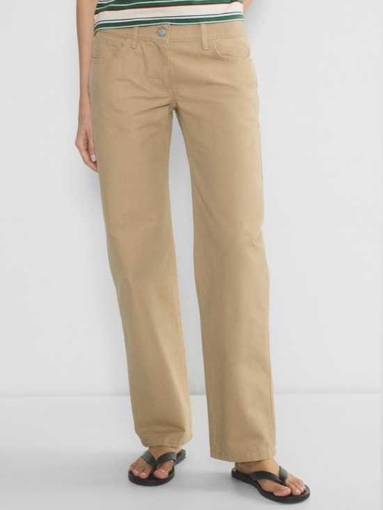Aritzia Pants - Sunday Best Aritzia Agatha Tan Khaki Pants size 6